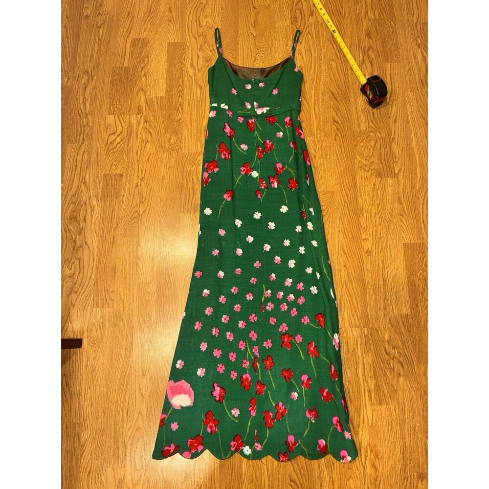 Vintage Y2K Romantic Dairy Dress Hoco prom Spaghetti Strap Babydoll Maxi Small - Picture 6 of 7